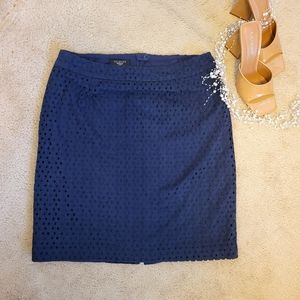 Talbots Navy Skirt, Size 14W